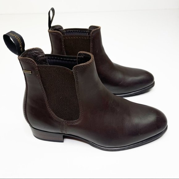 Dubarry | Shoes | Dubarry Pull On Smooth Leather Goretex Waterproof Chelsea  Ankle Boots Cork Sz38 | Poshmark